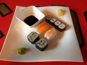 Aldi Sushi Sunnaku angerichtet 2